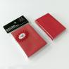 Buy cheap Easy Shuffling Card Sleeves Red 66x91mm Playing Card Protector Sleeves SGS from wholesalers