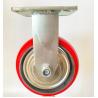 Buy cheap 500kg Load Capacity Heavy Duty Rion Core Caster Wheel with Durable PU Wheel Material from wholesalers