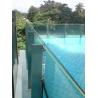 Buy cheap Clear Laminated Pool Fencing Glass PVB Single Glass Thick 19 mm from wholesalers
