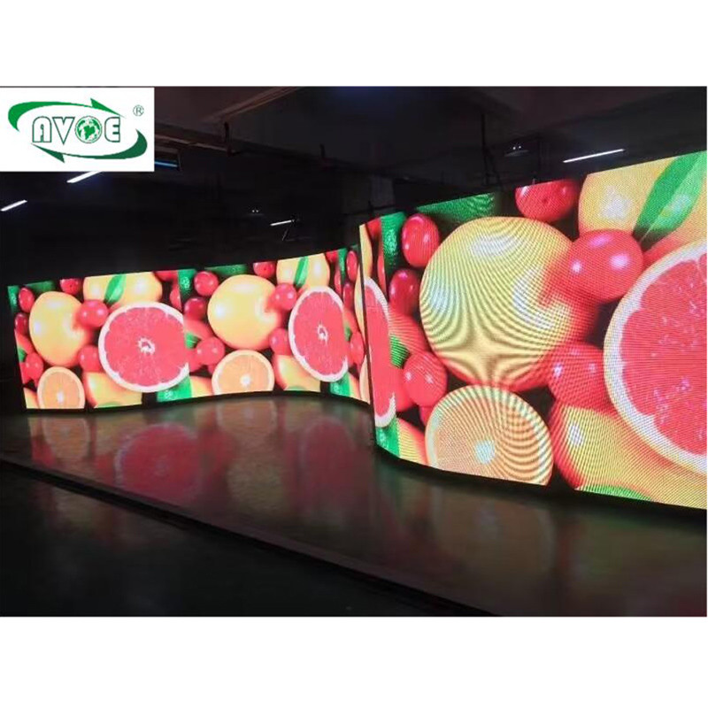 P2.604 4K Stage Rental LED Screen Type B Inner Outer Curve Lock System 90°