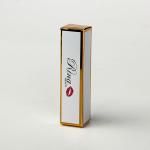 Buy cheap White Card Paper Gold Foil Lip Gloss Packaging Box Cosmetics from wholesalers