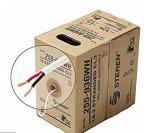 Audio Speaker Cable 18 AWG 2 Core Stranded Oxygen Free Copper Conductor UL CM