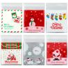 Buy cheap PE SELF ADHESIVE CLEAR CHRISTMAS CELLOPHANE TREAT BAGS FOR PACKAGING CANDY OR COOKIE from wholesalers