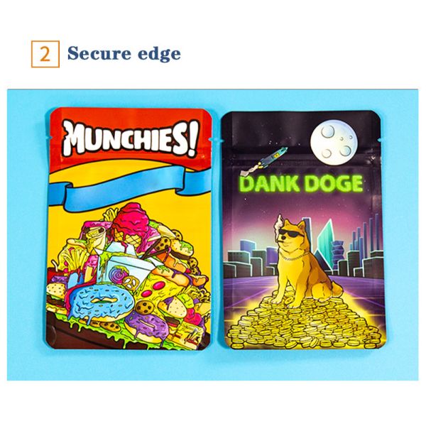 Sweet Recycle Plastic Bags With Zippers Food Packaging Bag Manufacturer Self Standing