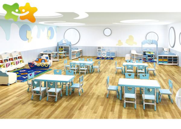 Buy cheap Customized Size Kids Daycare Furniture Ergonomic Structure Powder Coated from wholesalers