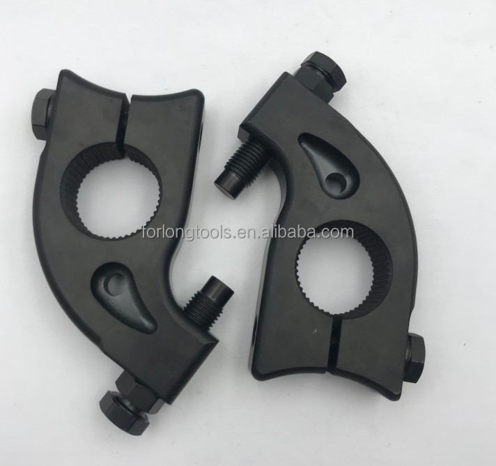 OE NO. N/M Black PVD Titanium Torsion Stop 1 3/4" Split Sprint Car with Universal Pinch Bullet Bolt 3/8"-24X1.35" and 1-1/8" Spline