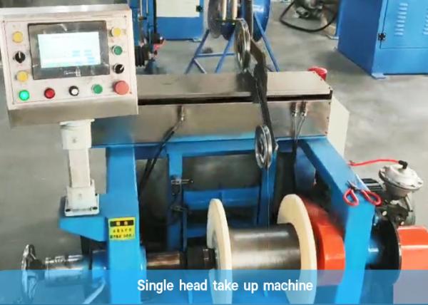 Single Head 21kw Steel Wire EVA Coating Machine Fiber Optic Cable Production