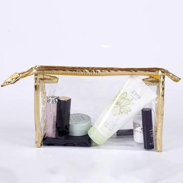 Buy cheap Clear Mini PVC Plastic Bag For Cosmetics Toiletry Travel Kit Nails Gift from wholesalers