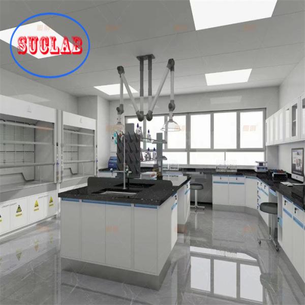Full Metal Chemistry Resistant Lab Bench with Cabinet For Hospital and Research