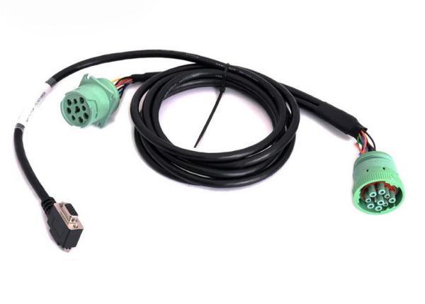 Buy cheap Deutsch 9 Pin J1939 Female to Right Angle HD15 Pin Female and J1939 Male Splitter Y Cable from wholesalers