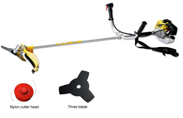 Buy cheap Low noise Gardening Machines 43cc 2 stroke Petrol Brush Cutter for farm use from wholesalers