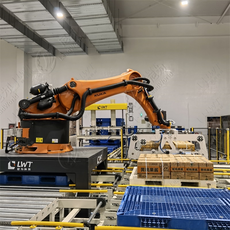 Automatic Palletizing System Line Machine Customized Robot Palletizer