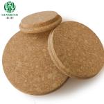 Custom Size & Logo Natural Wholesale Wooden Cap Tapered Cork Lids