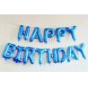 Buy cheap Foil Happy Birthday Alphabet Balloons 16 Inch Happy Birthday Banner Set With String from wholesalers