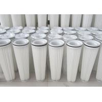 Buy cheap OEM Coal Ash Stone Powder Dust Collector Filter Cartridge 18 - 24m2 Filtration product