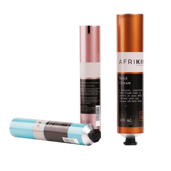 Buy cheap 15 - 52mm Empty Aluminum Cosmetic Tubes Package Lotion Cream Collapsible Tubes from wholesalers