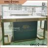 Buy cheap Custom Made Jewelry Showcase Display Enclosed Large Storage With Lights from wholesalers