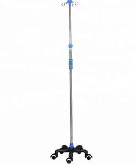 Buy cheap Good quality and hot sale Stainless steel medical height adjustable iv poles for sale from wholesalers