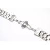 Buy cheap 6mm Double Push Butterfly Buckle Clasp Stainless Steel Gold Butterfly Clasp from wholesalers