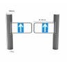 Buy cheap SPCC Supermarket Entrance Gate Single Directional / Bi-Directional from wholesalers