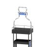 Buy cheap Customizable Metal 4-Layer Laminated Whiskey Display Rack Suitable For Stores from wholesalers
