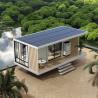 Buy cheap Deluxe Single Room Detachable Small Homes Prefab Office Container House with Solar Panel from wholesalers