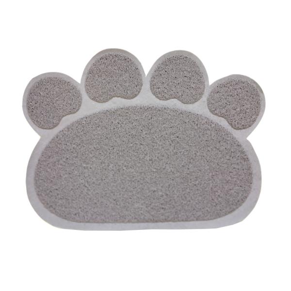 Buy cheap Anti Slip Pvc Waterproof Cat Paw Shaped Pet Mat from wholesalers