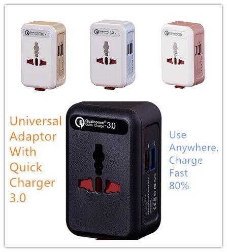 Buy cheap Multifuction QC3.0 + Time control Universal adaptor Iphone / iPod / Ipad /Samsung UA016 from wholesalers