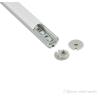 Buy cheap Extrusion Aluminium LED Strip Light Channel Profile 20mm X 20mm from wholesalers