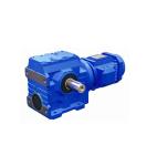 S Solid Shaft Helical Electric Motor Speed Reducer