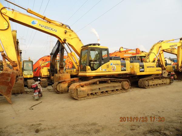 Buy cheap USED KOMATSU PC270-7 EXCAVATOR FOR SALE PC270-7 USED KOMATSU EXCAVATOR SALE CHINA from wholesalers
