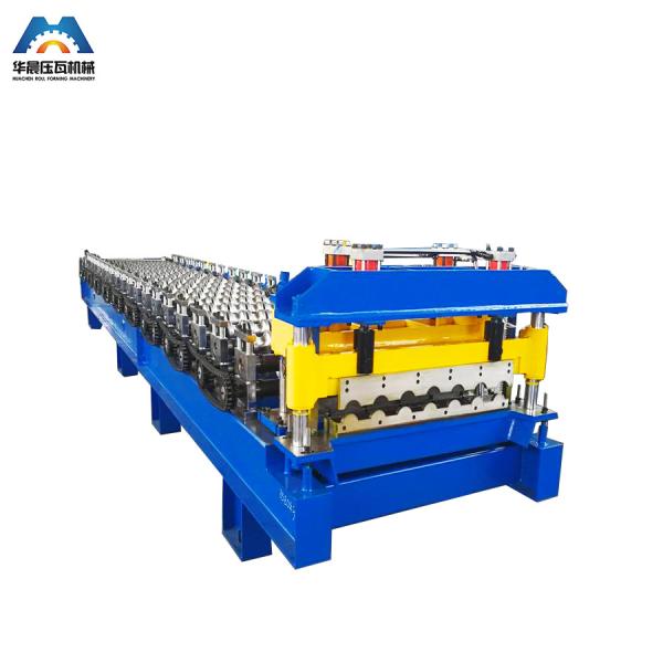 Buy cheap Color Steel Glazed Tile Roll Forming Machine Nigerian To Mexico from wholesalers