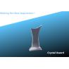Buy cheap crystal "s" award/crystal "s" trophy/blank crystal award/blank glass award/glass trophy from wholesalers