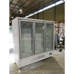 1600L 800W Commercial Glass Door Coolers Glass Display Fridge