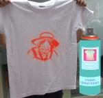 Buy cheap Silver Outdoor Fast Drying Fabric Spray Paint Male Valve 200Ml / Can from wholesalers
