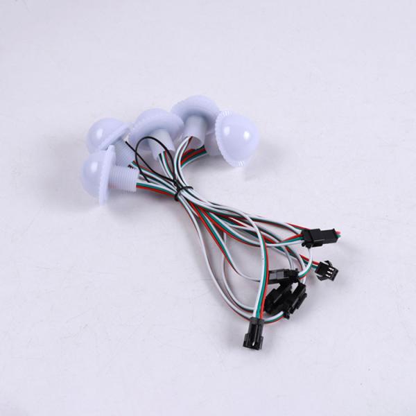 Buy cheap Waterproof Amusement Park Lighting 45mm RGB 1W DC12V Permanent Outdoor Decorative Lights from wholesalers