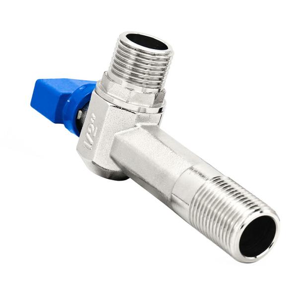 Buy cheap OEM Quick Open 90 Degree Angle Stop Cock Valve Size Customized from wholesalers