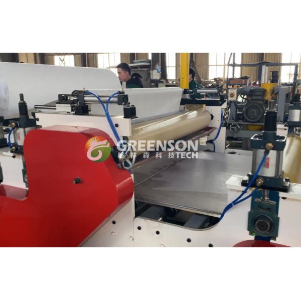 Pvc Gypsum Ceiling Tiles Lamination Machine Gypsum Board Vinyl Laminate Machine Suppliers