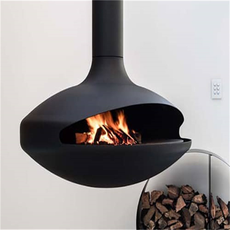 Wood Burning Chimineas Steel Outdoor Firepits Bowl Spark Screen Modern Firepits