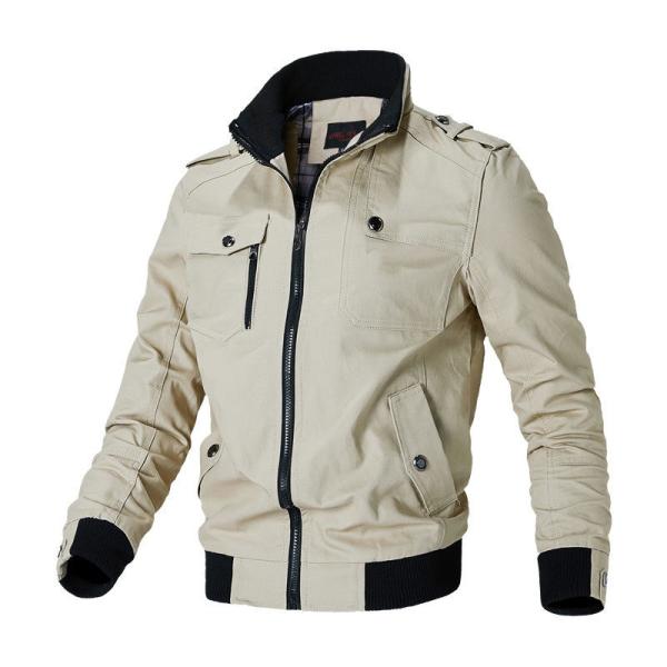 Buy cheap Factory Wholesale Winter Bomber Jacket Men Casual Plus Size Men'S Jackets Coats from wholesalers