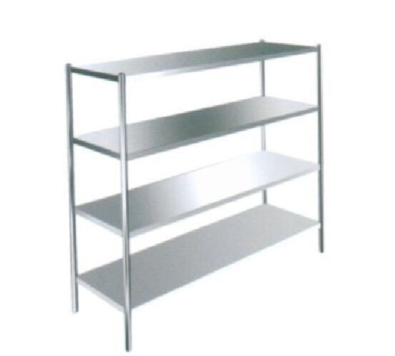Buy cheap 4 Tiers Stainless Steel Wire Shelving Anti - Rust Commercial Storage Shelves from wholesalers
