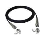ODC Outdoor Optical Fiber Connector Metal Fibre Cable Connector With Plug Socket