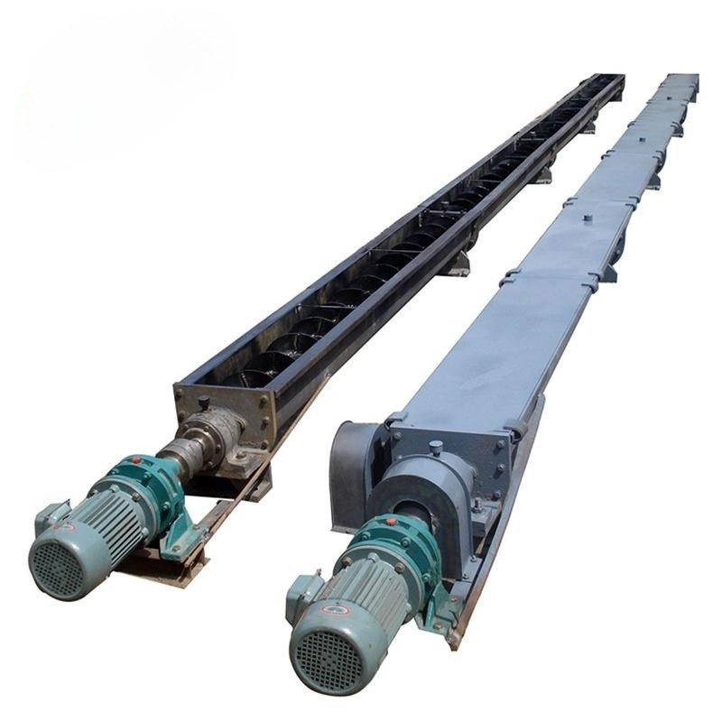 U Type Screw Conveyor Machine Stainless Steel Worm Elevator Auger Conveyor