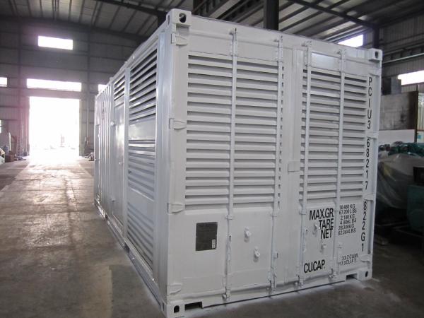 Buy cheap 1250 Kva Soundproof Containerized Outdoor Diesel Generator With Cummins KTA50-G3 from wholesalers