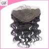 Buy cheap High Quality Virgin Hair Silk Top Indian Hair 13*4 360 Lace Frontal From Ear To Ear Bleached Knots from wholesalers