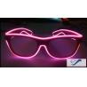 Buy cheap Shining Plastic El Wire Glasses Colorful Frames For Christmas Festival Party from wholesalers