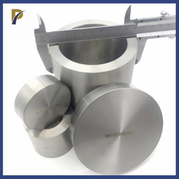 Buy cheap 99.99% Niobium Crucible Manufacturer Nb Crucible 150ml 200ml Niobium Cup from wholesalers