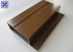 Cherry Wood Grain Modular Kitchen Aluminium Profile For New Chinese Decoration