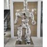 Buy cheap Mirror Polished Modern Stainless Steel Sculpture Large Indoor Decoration from wholesalers