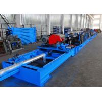Buy cheap Self Seamed Step Rack Roll Forming Machine With Flying Saw Cutoff product